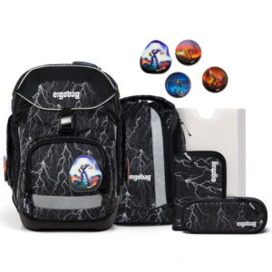 Ergobag Pack Schulranzen-Set 6tlg Super ReflektBär II