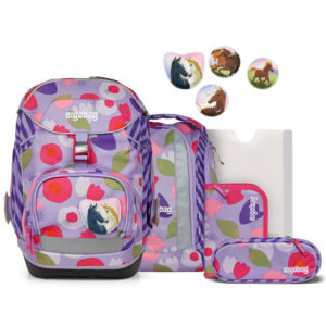 Ergobag Pack Schulranzen-Set 6tlg BlütenzauBär II
