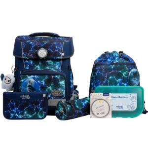 School-Mood Champion Schulranzen-Set 7tlg Felix Wolf