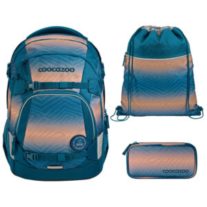 coocazoo MATE Schulrucksack-Set 3tlg mit TB Pacific Tribes