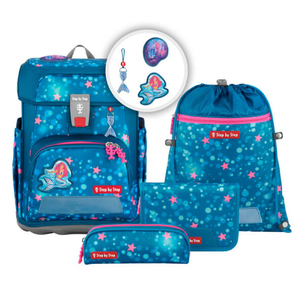 Step by Step CLOUD Schulranzen-Set 5tlg Mermaid Lola