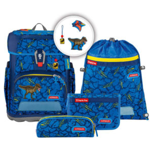 Step by Step CLOUD Schulranzen-Set 5tlg Dinosaurs Tarbosauru