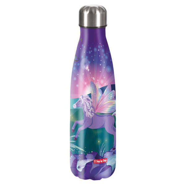 Step by Step Edelstahl-Trinkflasche 500 ml Pegasus Emily