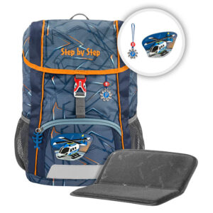 Step by Step KID Rucksack-Set 3tlg Helicopter Sam