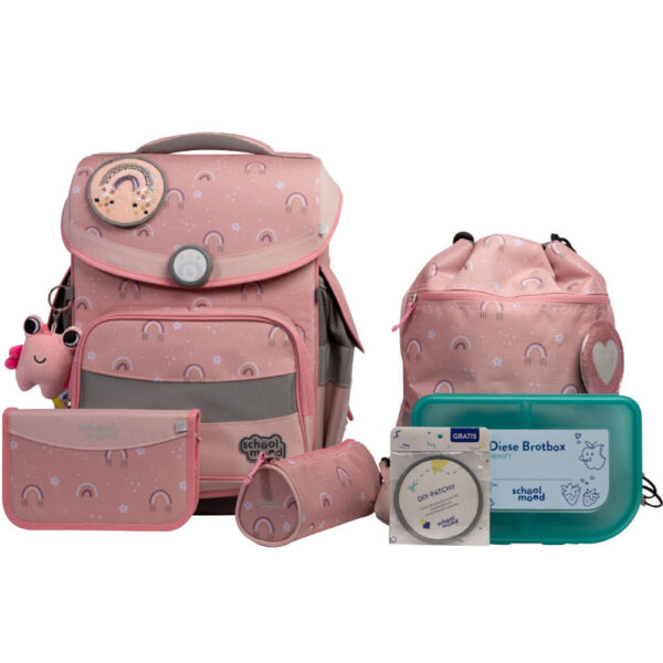 School-Mood Timeless Schulranzen-Set 7tlg Rainbow 3824