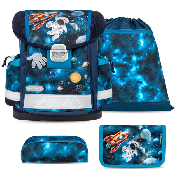 Belmil Classy Schulranzen-Set 4tlg Infinite Space