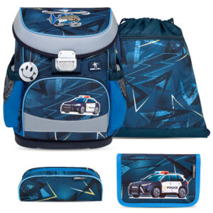 Belmil Mini-Fit Schulranzen-Set 4tlg Police