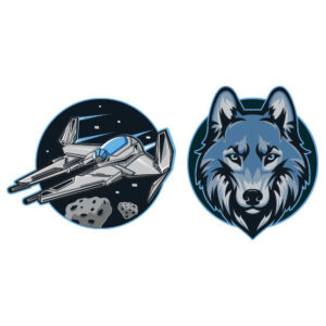 Schneiders Patches Spaceship/Wolf