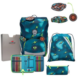 DerDieDas ErgoFlex Superlight Schulrucksack-Set 5tlg Magic Light