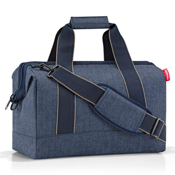 Reisenthel Allrounder M Herringbone Dark Blu