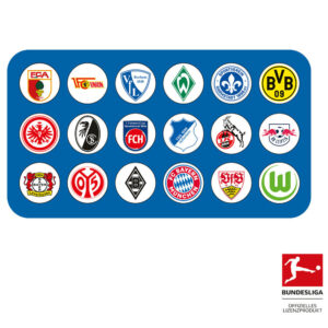 Scout Funny Snaps Clublogo-Set 18tlg Bundesliga 2024/25