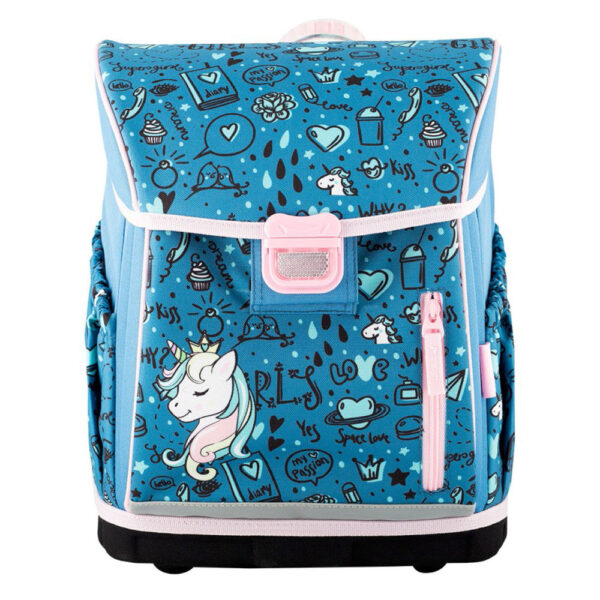 Hama New Generation Schulranzen Blue Unicorn