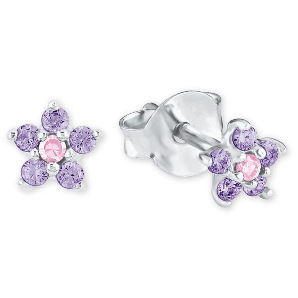 Prinzessin Lillifee by Amor Ohrringe Stern Lila