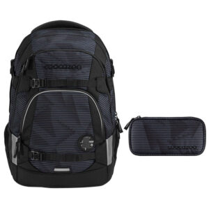 coocazoo MATE Schulrucksack-Set 2tlg Dark Mission