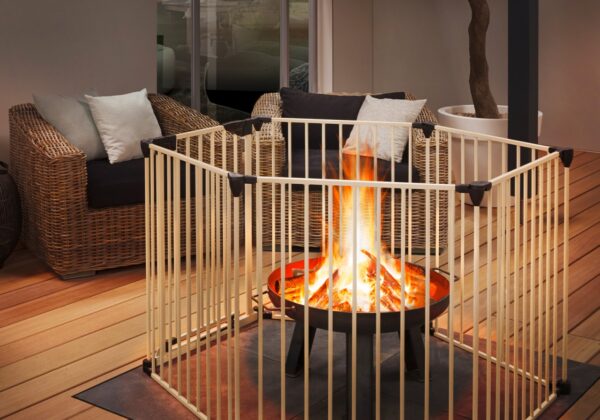 IMPAG® Feuerschutzgitter Fuego 370 - 490 cm [5-tlg. bis 8-tlg.]""