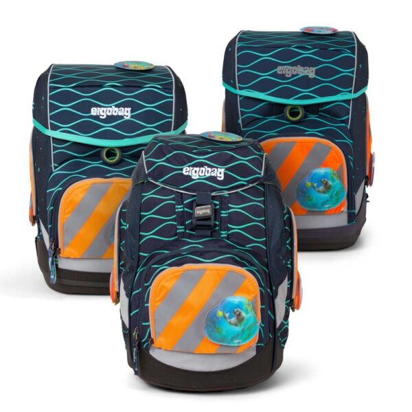 Ergobag Sicherheitsset mit Reflektorstreifen Orange