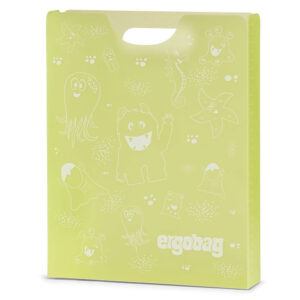 Ergobag Heftebox Monster Gelb