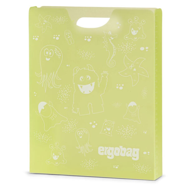 Ergobag Heftebox Monster Gelb