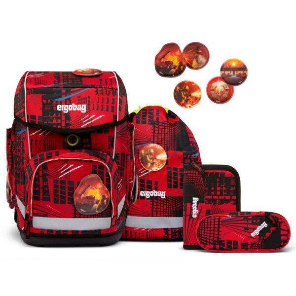 Ergobag Cubo Schulranzen-Set 5tlg AlarmBärreitschaft 9