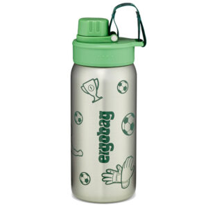 Ergobag Edelstahl Trinkflasche 0,5l Grün