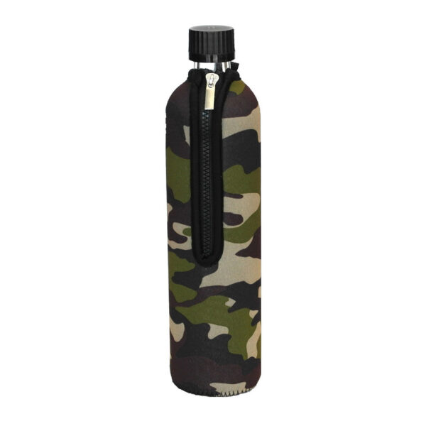Doras Glasflasche mit Neoprenbezug 500 ml Outdoor