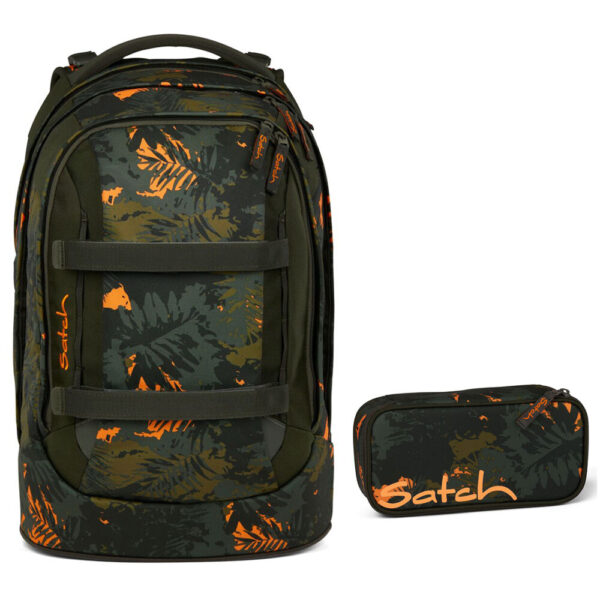 Satch Pack Schulrucksack-Set 2tlg Jurassic Jungle 2.0