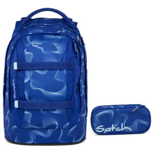 Satch Pack Schulrucksack-Set 2tlg Vibrant Blue
