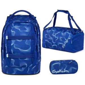 Satch Pack Schulrucksack-Set 3tlg Vibrant Blue