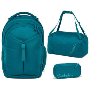 Satch Match Schulrucksack-Set 3tlg Deep Petrol 2.0