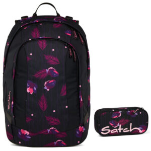 Satch Air Schulrucksack-Set 2tlg Mystic Nights 3.0