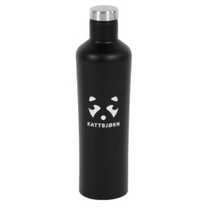 Kattbjörn Trinkflasche 0,5l Schwarz
