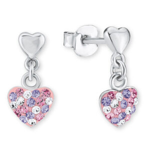 Prinzessin Lillifee by Amor Ohrringe Herz Rosa 2