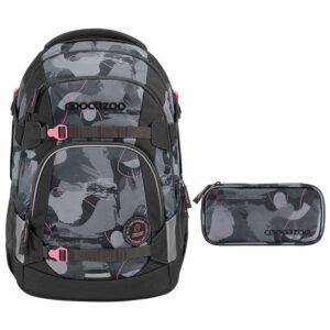 coocazoo MATE Schulrucksack-Set 2tlg Bubble Brush