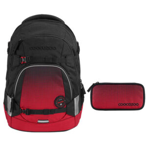coocazoo MATE Schulrucksack-Set 2tlg Blazing Fire