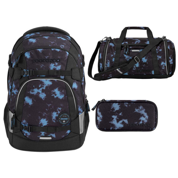 coocazoo MATE Schulrucksack-Set 3tlg Midnight Dust