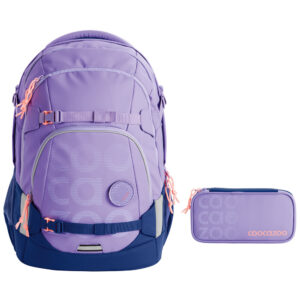 coocazoo MATE Schulrucksack-Set 2tlg Tarp Frosty Lilac