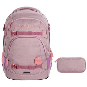 coocazoo MATE Schulrucksack-Set 2tlg Mixed Faded Rose