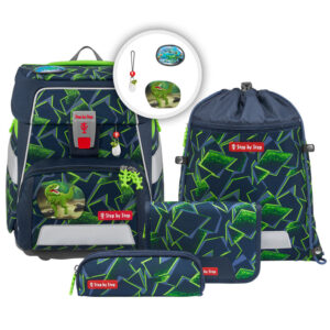 Step by Step SPACE Schulranzen-Set 5tlg Wild T-Rex Taro
