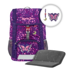 Step by Step KID Rucksack-Set 3tlg Butterfly Night Ina
