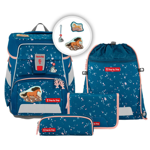 Step by Step SPACE Schulranzen-Set 5tlg Wild Horse Ronja