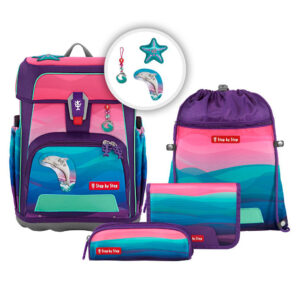 Step by Step CLOUD Schulranzen-Set 5tlg Dolphin Lana