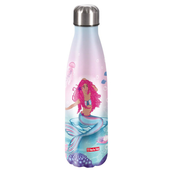 Step by Step Edelstahl-Trinkflasche 500 ml Mermaid Lola