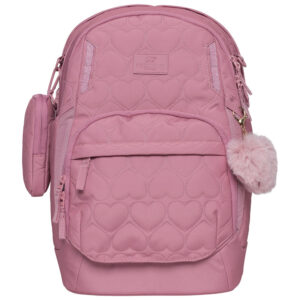 Beckmann Sport Air Schulrucksack Padded Heart Rose