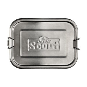 Scout Edelstahl-Essbox Grau