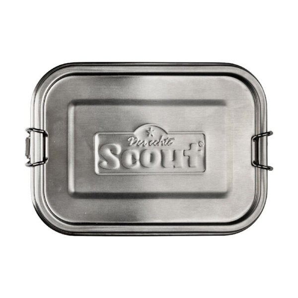 Scout Edelstahl-Essbox Grau