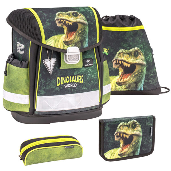 Belmil Classy Schulranzen-Set 4tlg Dinosaur World 2 202