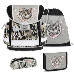 Belmil Classy Schulranzen-Set 4tlg Wild Cat