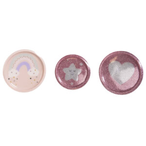 School-Mood Patchy-Set 3tlg Rainbow