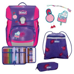 Scout Neo Schulranzen-Set 4tlg Summer