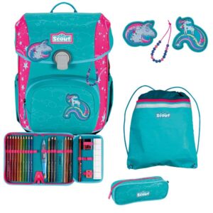 Scout Neo Schulranzen-Set 4tlg Unicorn